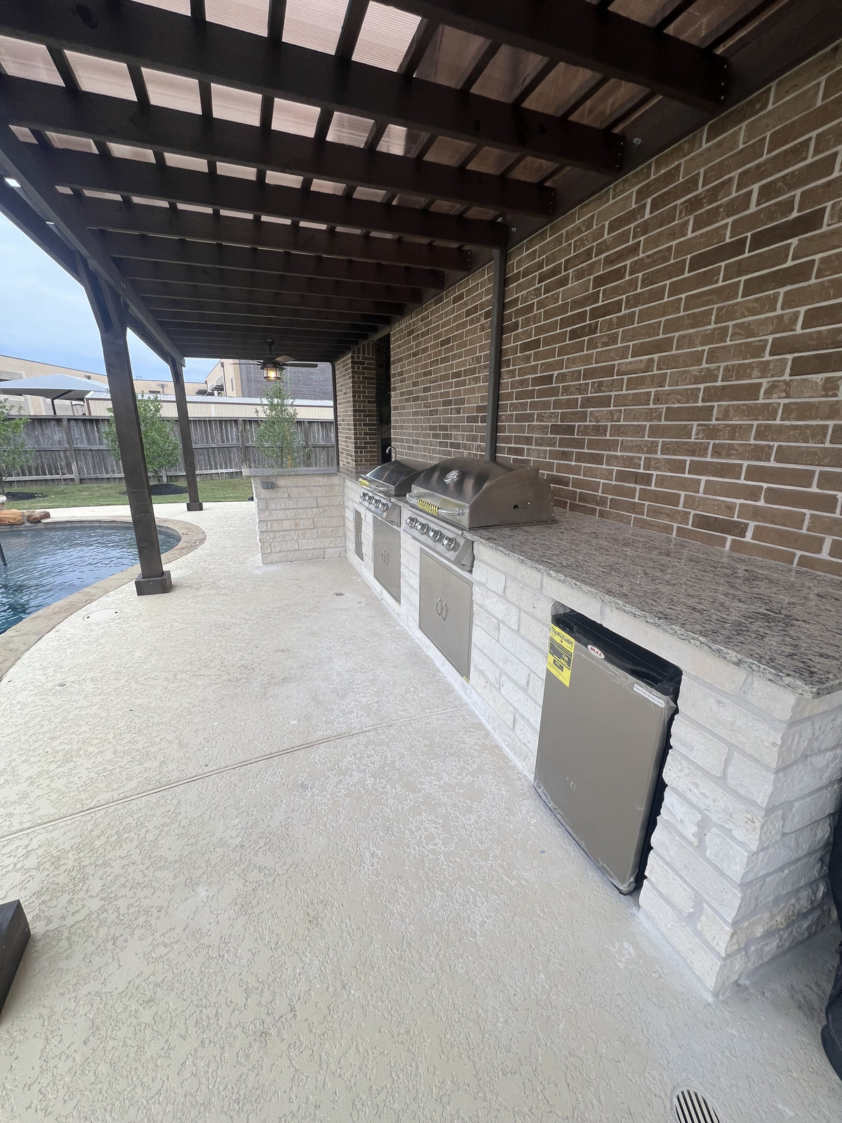 Outdoor kitchen in Cinco Ranch / Northwest Katy